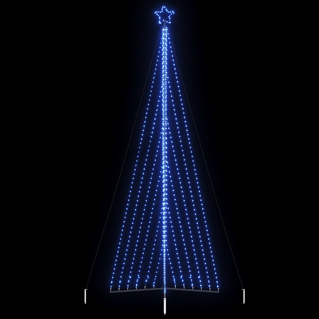 Kerstboomverlichting 789 blauwe LED's 480 cm