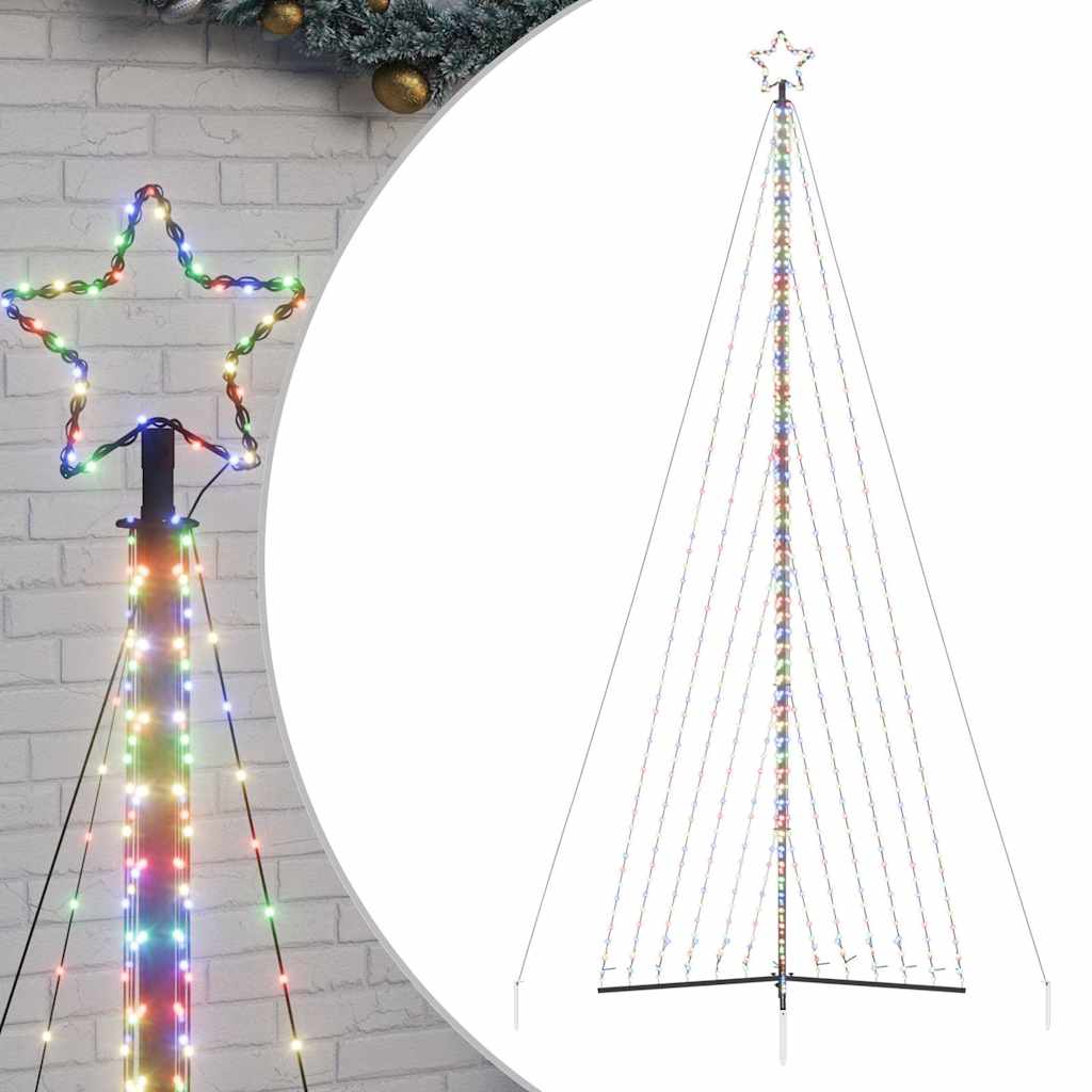 Kerstboomverlichting 789 kleurrijke LED's 480 cm